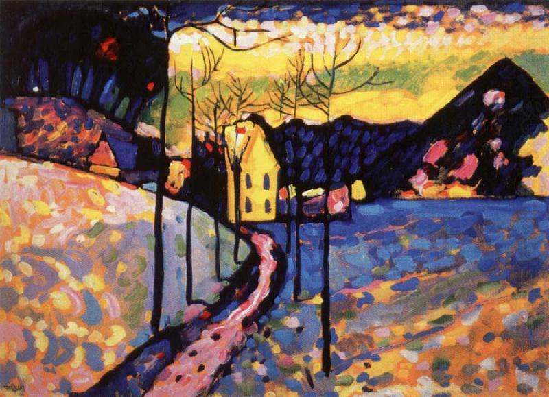 Wassily Kandinsky Winter oil painting picture